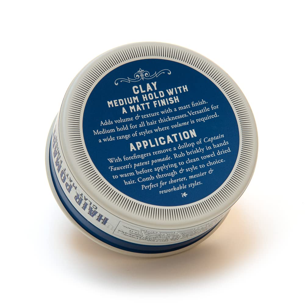 Load image into Gallery viewer, Captain Fawcett Matt Clay Pomade (Blue) 3.4oz
