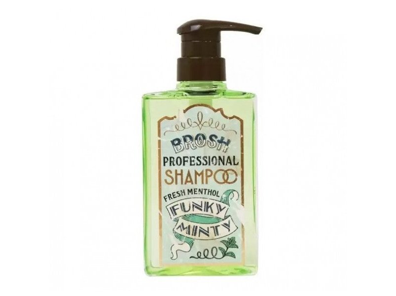 Brosh Funky Minty Shampoo, 13.5 oz.