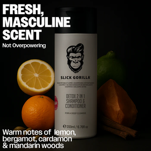 Slick Gorilla Detox 2 In 1 Daily Shampoo & Conditioner