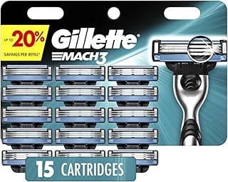 Load image into Gallery viewer, Gillette Mach3 Men's Razor Cartridges, 20 ct.
