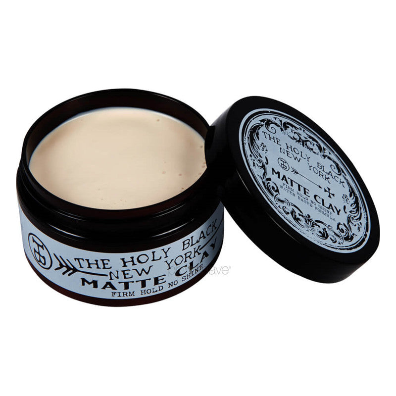 Load image into Gallery viewer, Holy Black Matte Clay Hair Pomade 4oz
