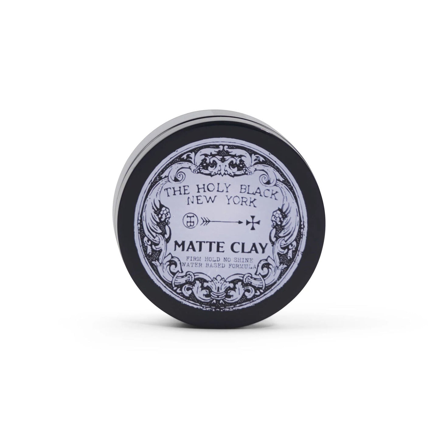 Holy Black Matte Clay Hair Pomade 4oz