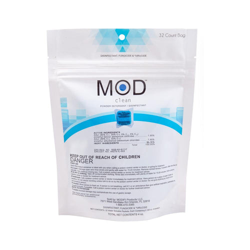 Com Mod Clean Mod Clean Disinfectant Pods 32 ct – CLASSIC BARBER PRODUCTS