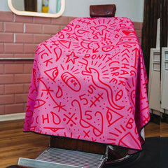 Cape Gang Prison Style Pink Cape
