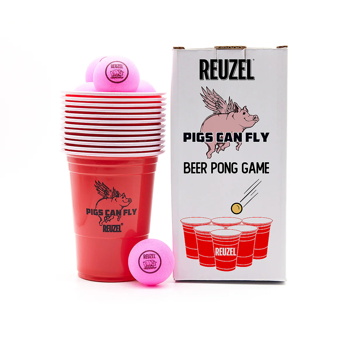 Load image into Gallery viewer, Reuzel Pigs Can Fly Beer Pong Game
