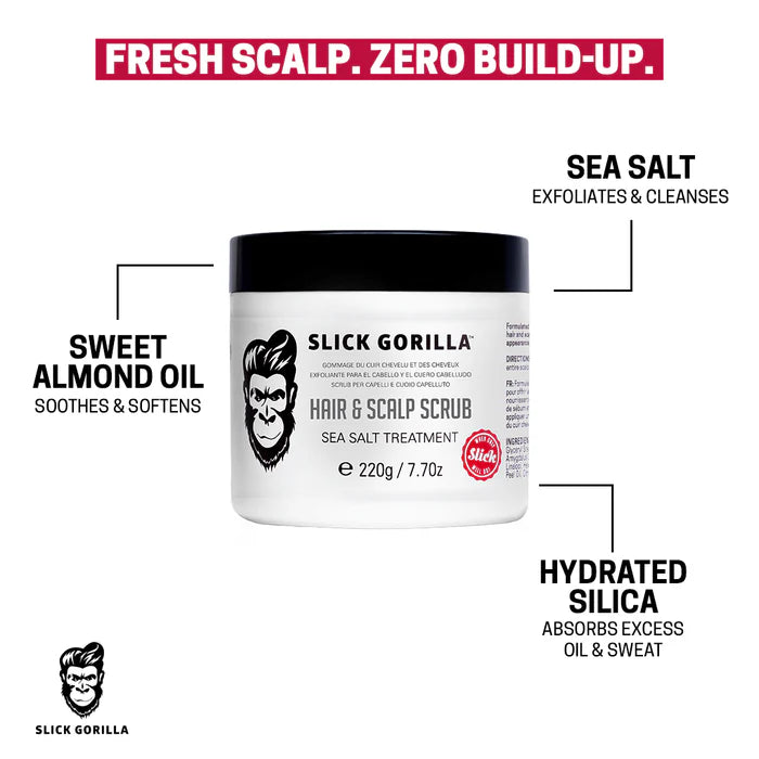 Load image into Gallery viewer, Slick Gorilla Sea Salt Scalp Scrub 7.76oz
