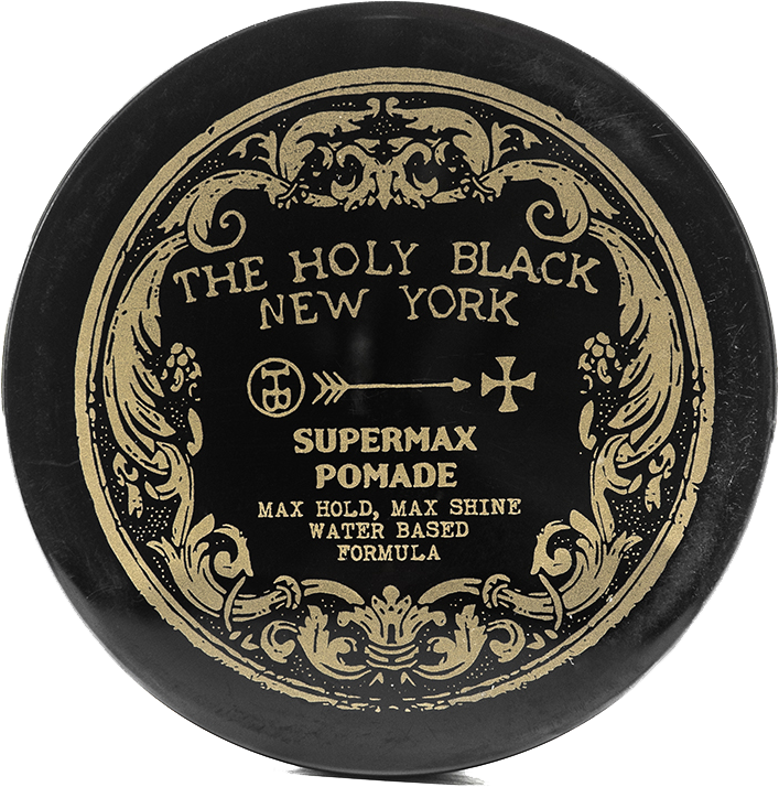 The Holy Black Supermax Pomade 4oz