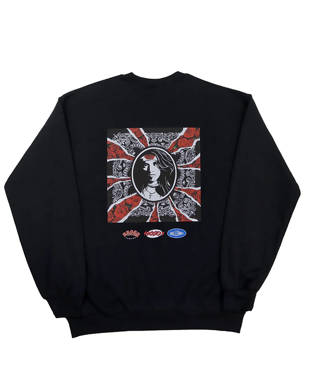 Load image into Gallery viewer, Brosh x Challenger x Hosoi Black Sweatshirt
