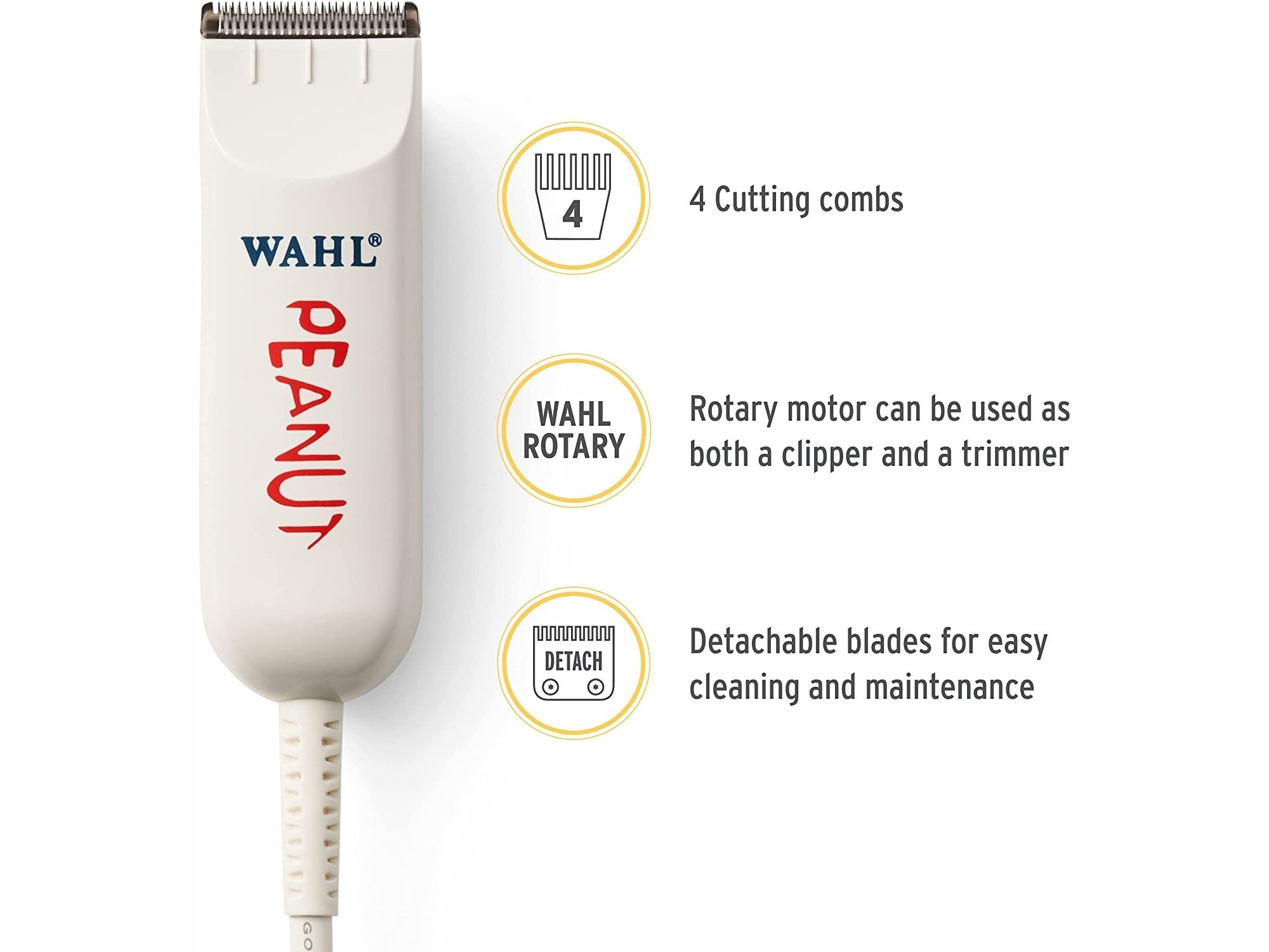 Load image into Gallery viewer, Wahl Classic Peanut Trimmer - White
