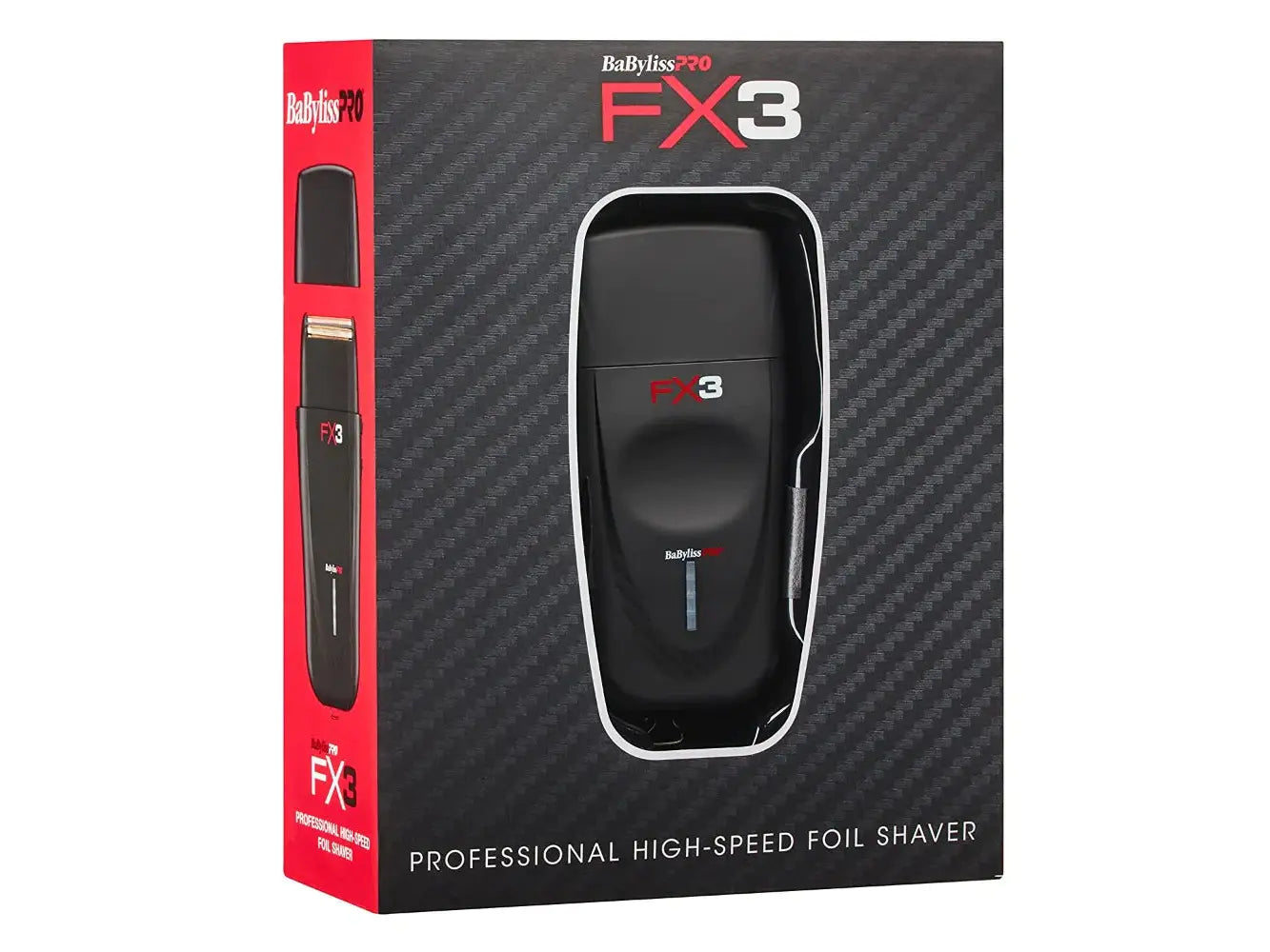 Load image into Gallery viewer, BaBylissPRO FX3 Pro High Speed Foil Shaver Matte Black FXX3SB
