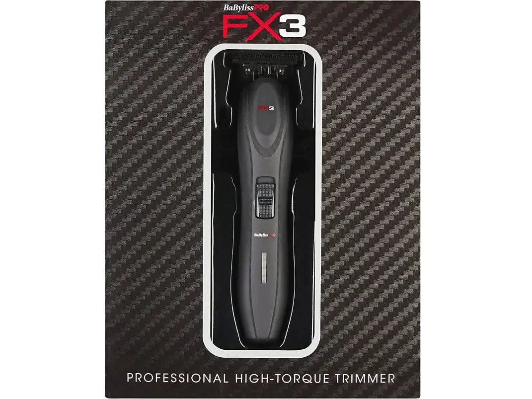 Load image into Gallery viewer, BaBylissPRO FX3 Pro High Torque Trimmer Matte Black FXX3TB
