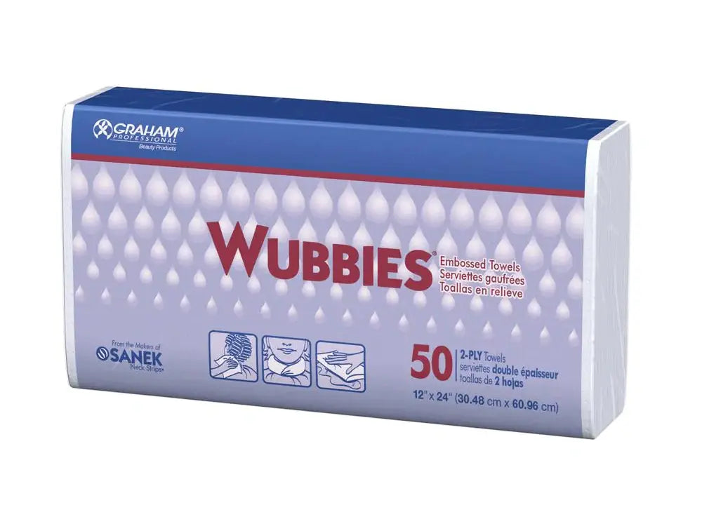 Graham Wubbies Embossed Towels #1200 (500-ct case)