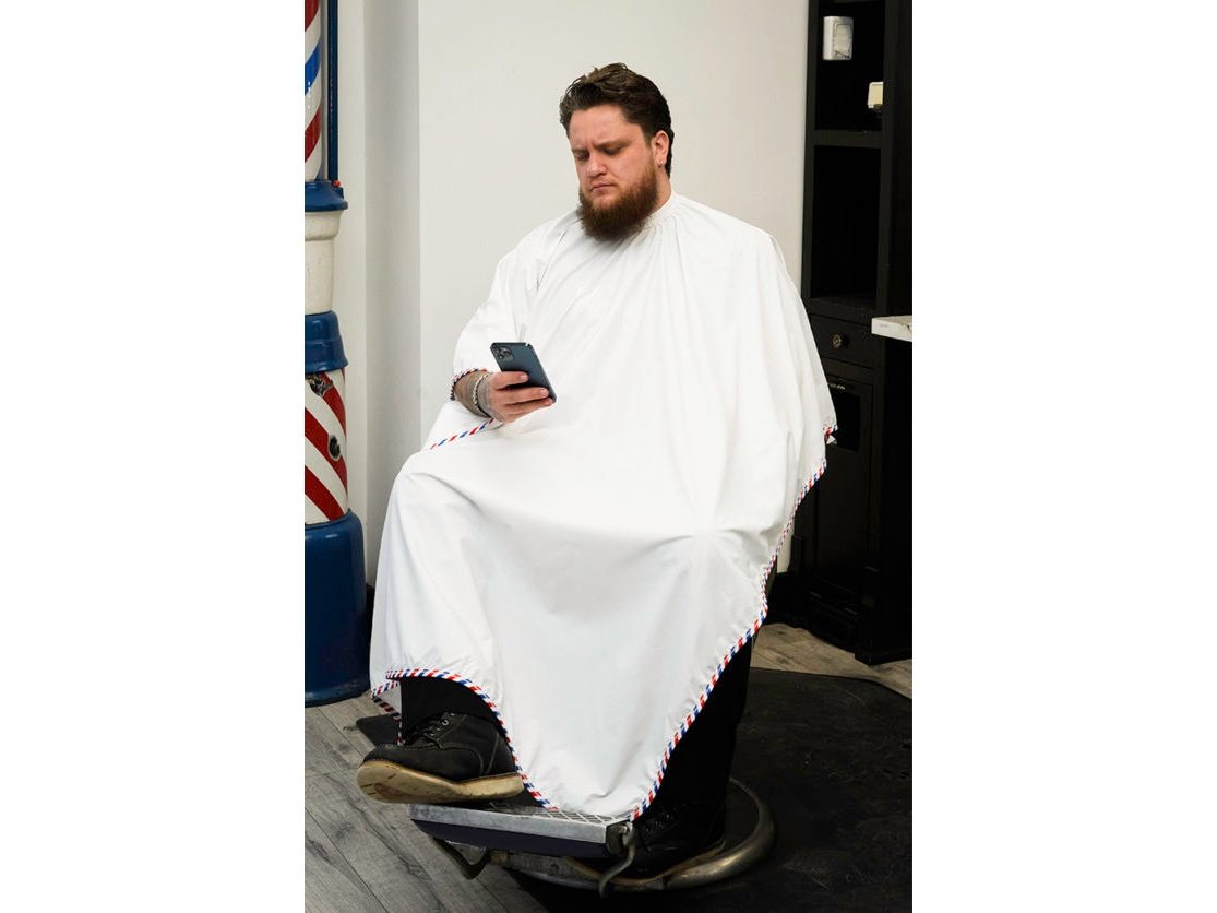 Load image into Gallery viewer, 3rd Gen Barber Cutting Cape
