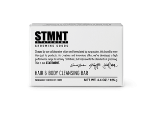 STMNT Hair & Body Cleansing Soap Bar, 4.4 oz.